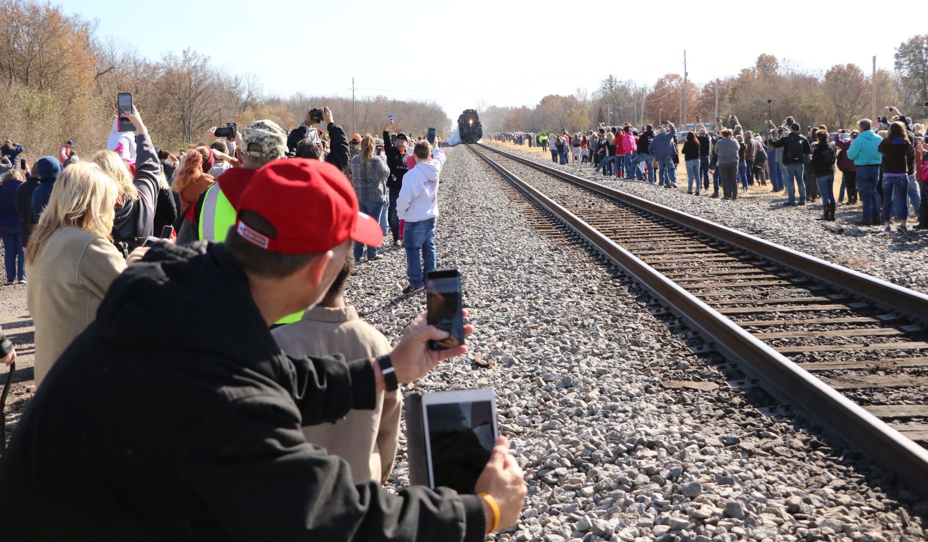 Wagoner welcomes Union Pacific's "Big Boy"